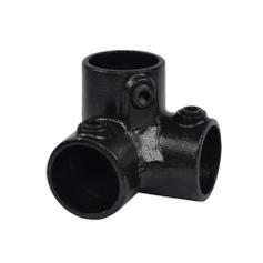 Doos Drieweg kniestuk 90° - zwart-B / 26,9 mm (35 stuks)